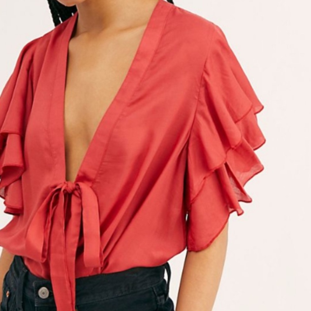 Free People - Call Me Later Bodysuit.